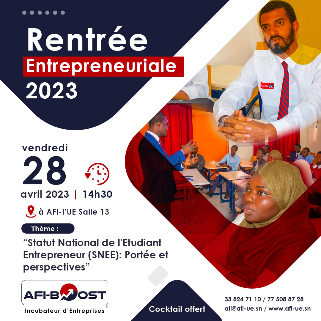 Grande rentrée entrepreneuriale 2023 au Groupe AFI-L'UE